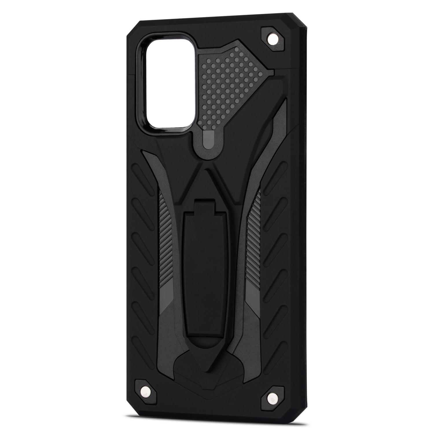 Bakeey-Armor-Shockproof-Anti-Fingerprint-with-Ring-Bracket-Stand-PC--TPU-Protective-Case-for-Samsung-1726005-3