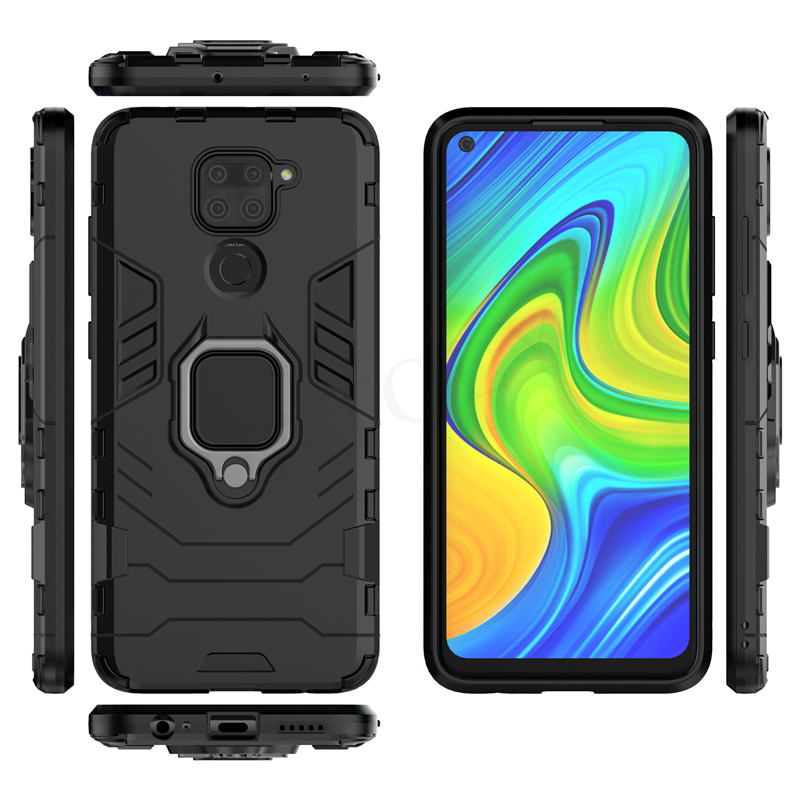 Bakeey-Armor-Shockproof-Magnetic-with-360-Rotation-Finger-Ring-Holder-Stand-PC-Protective-Case-for-X-1715250-6