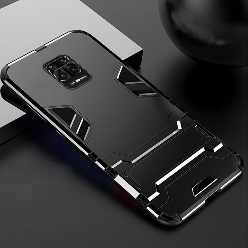 Bakeey-Armor-Shockproof-with-Stand-Holder-Protective-Case-for-Xiaomi-Redmi-Note-9S--Redmi-Note-9-Pro-1676859-12