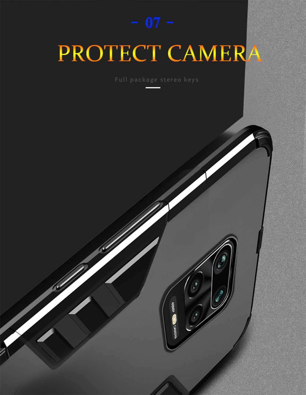 Bakeey-Armor-Shockproof-with-Stand-Holder-Protective-Case-for-Xiaomi-Redmi-Note-9S--Redmi-Note-9-Pro-1676859-8