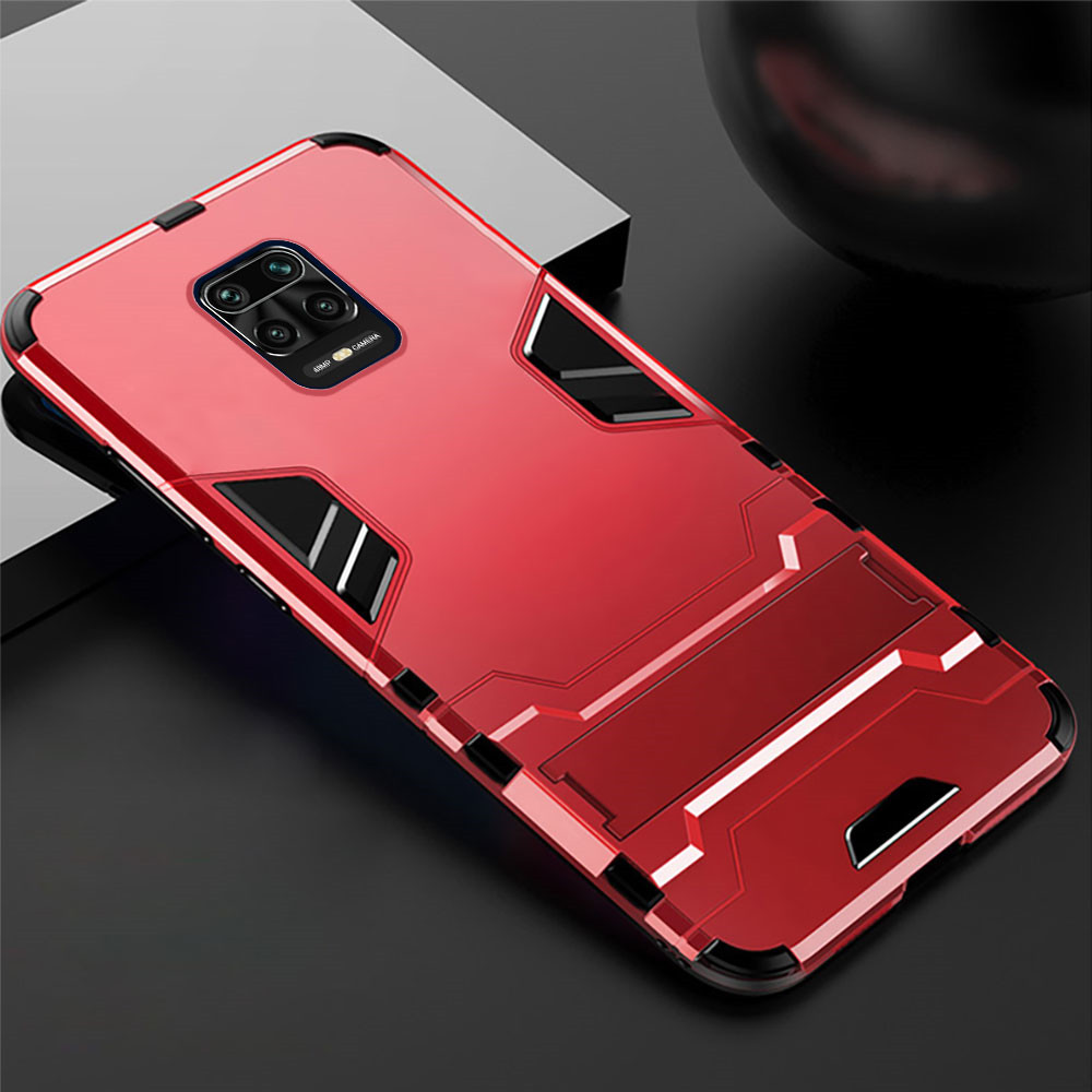 Bakeey-Armor-Shockproof-with-Stand-Holder-Protective-Case-for-Xiaomi-Redmi-Note-9S--Redmi-Note-9-Pro-1676859-10