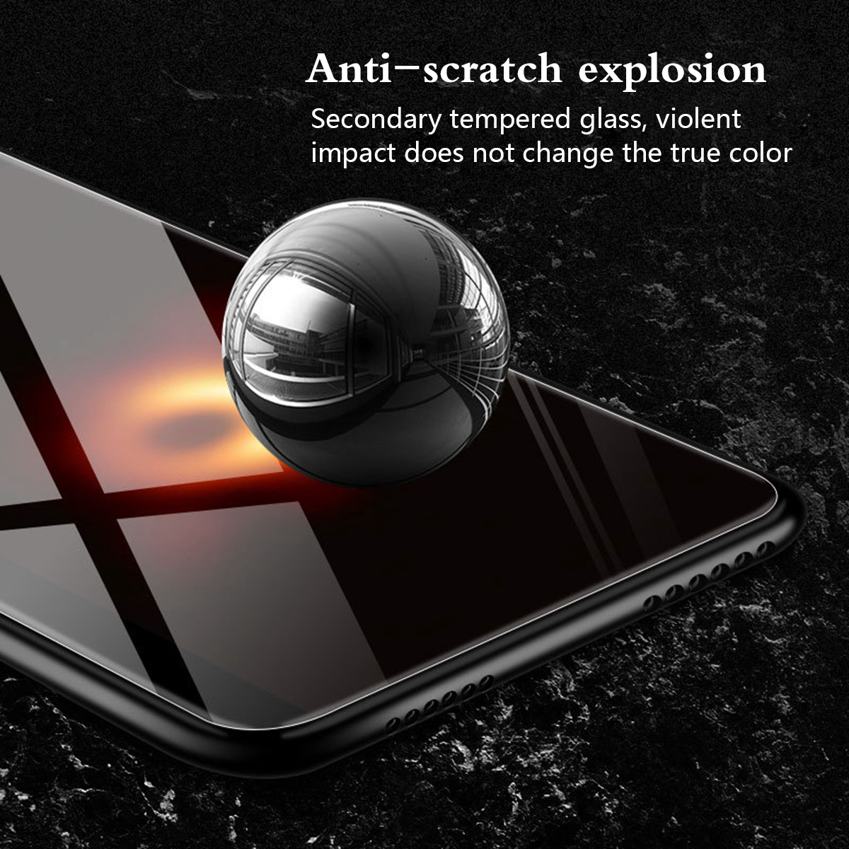 Bakeey-Black-Hole-Scratch-Resistant-Tempered-Glass-Protective-Case-For-Samsung-Galaxy-M20-2019-1462269-3
