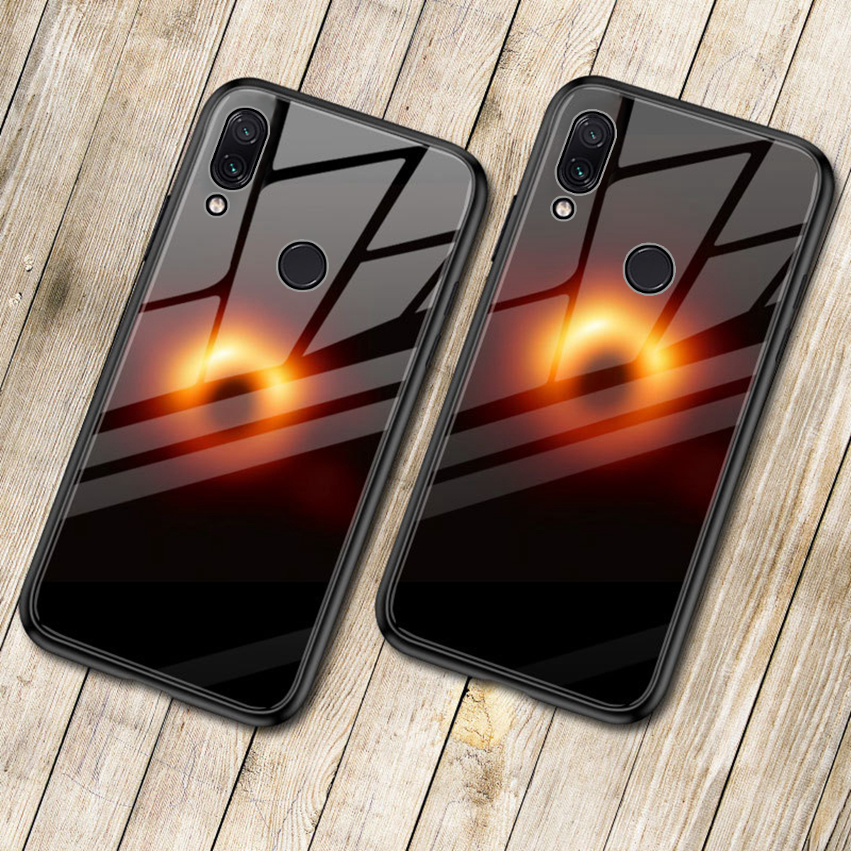 Bakeey-Black-Holes-Collapsar-Hard-Tempered-GlassSoft-TPU-Protective-Case-For-Huawei-Honor-8X-1460254-5