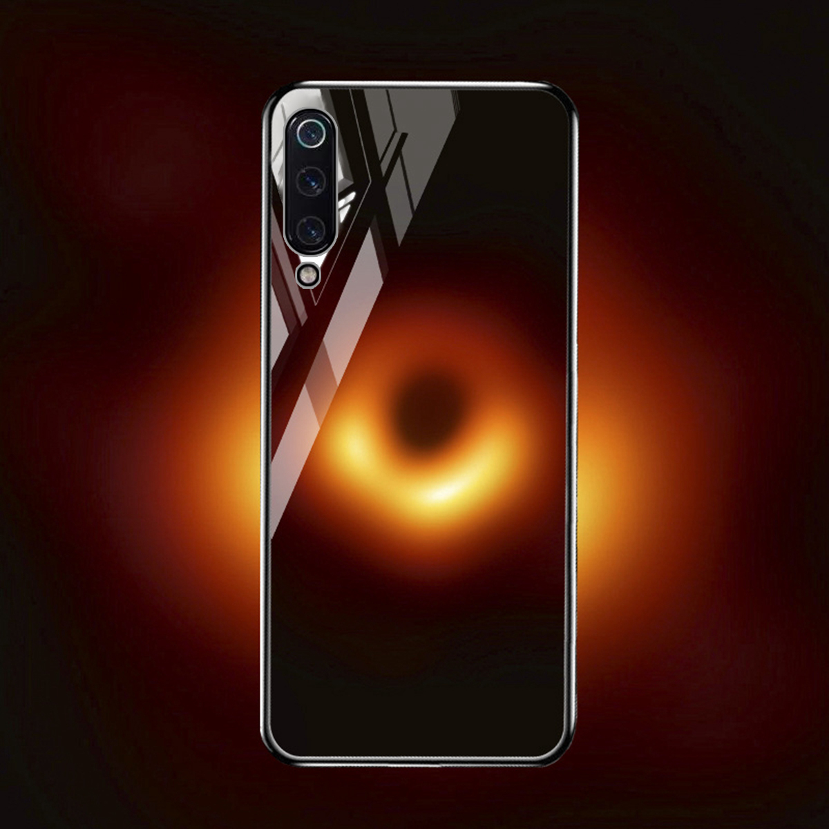 Bakeey-Black-Holes-Collapsar-Tempered-GlassSoft-TPU-Protective-Case-For-Xiaomi-Mi-9-SE-Non-original-1471101-2