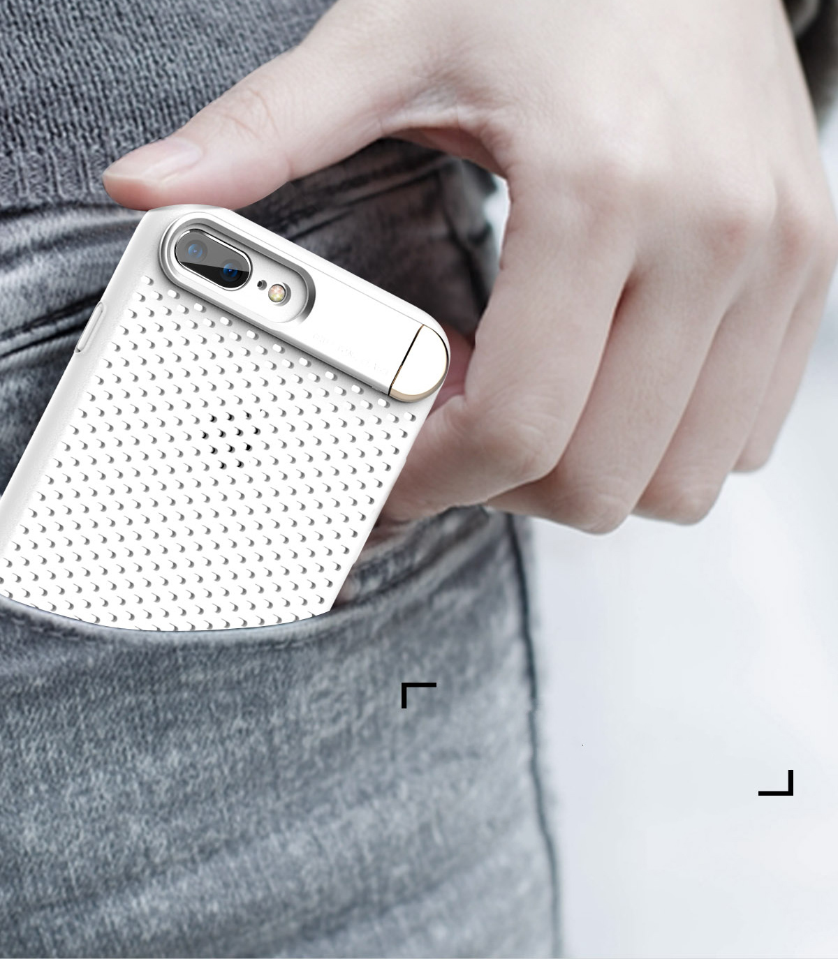 Bakeey-Bracket-Dissipating-Heat-Hard-PC-Case-for-iPhone-78-7Plus8Plus-1272543-7