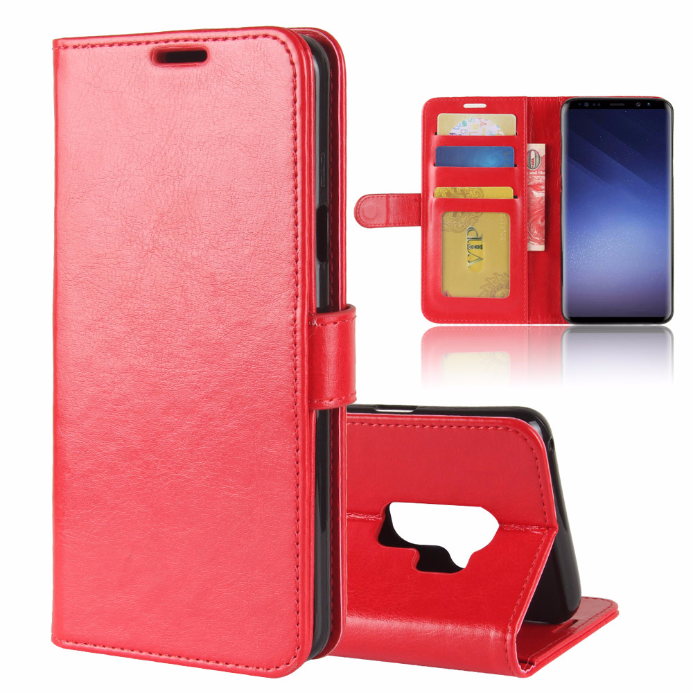 Bakeey-Bracket-Flip-Card-Slots-PU-Leather-Case-for-Samsung-Galaxy-S9-1261127-1