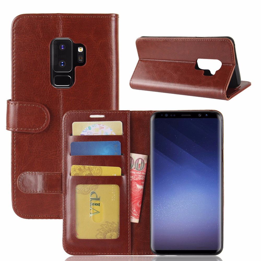 Bakeey-Bracket-Flip-Card-Slots-PU-Leather-Case-for-Samsung-Galaxy-S9-1261127-5