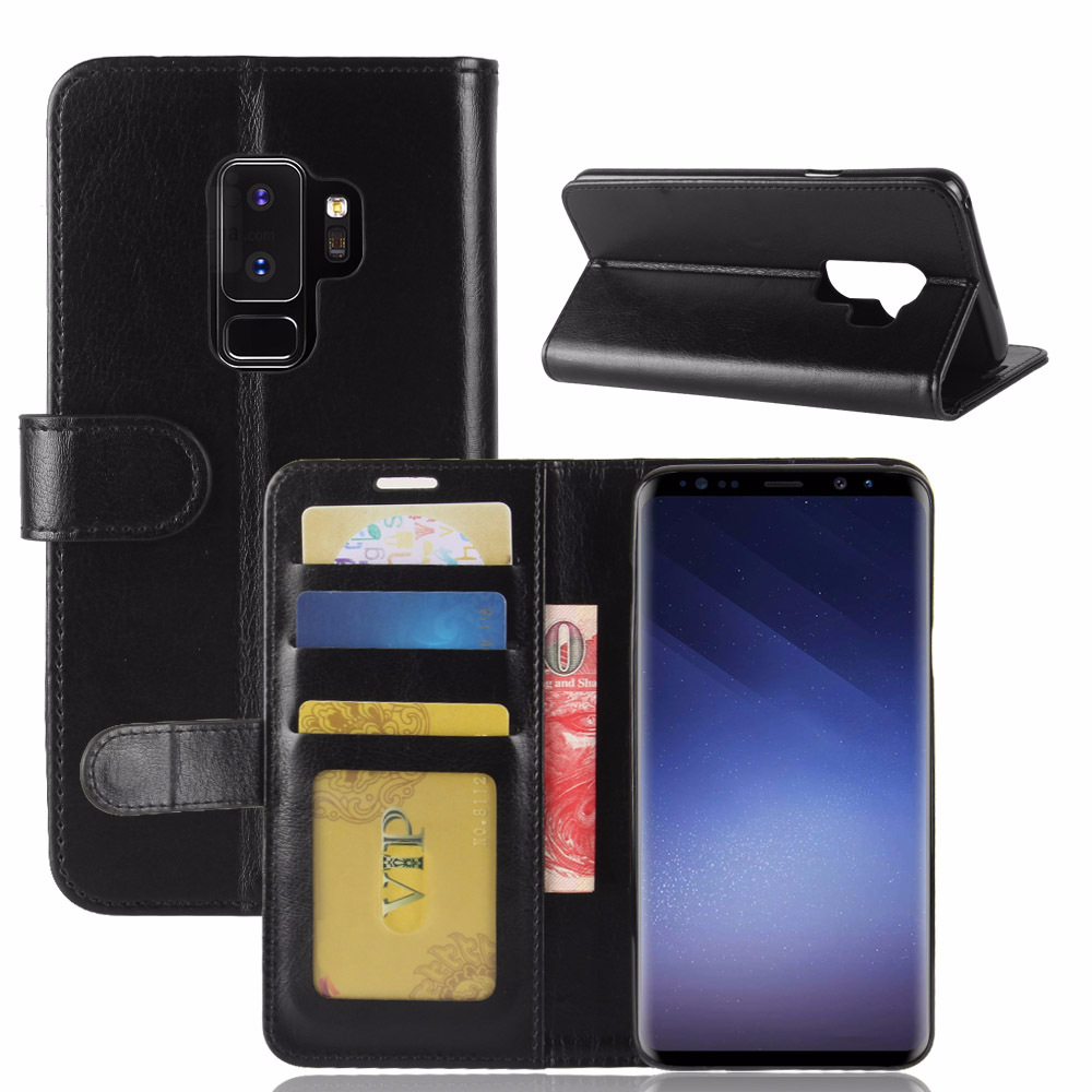 Bakeey-Bracket-Flip-Card-Slots-PU-Leather-Case-for-Samsung-Galaxy-S9-1261127-7