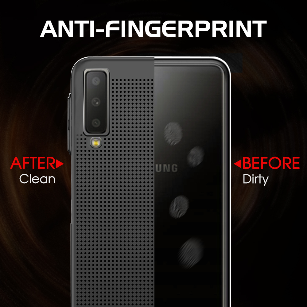 Bakeey-Breathable-Anti-Fingerprint-Hard-PC-Protective-Case-For-Samsung-Galaxy-A7-2018-1471863-2