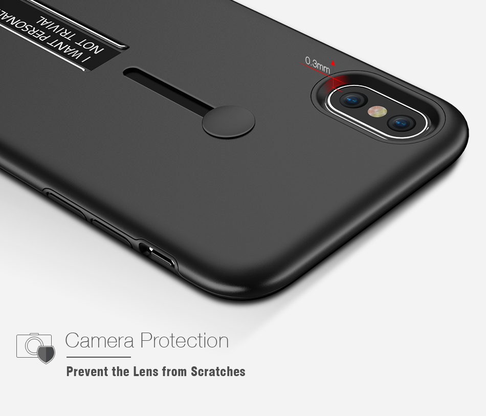 Bakeey-Built-in-Adjustable-Kickstand-Strap-Grip-Case-For-iPhone-X-1173649-7