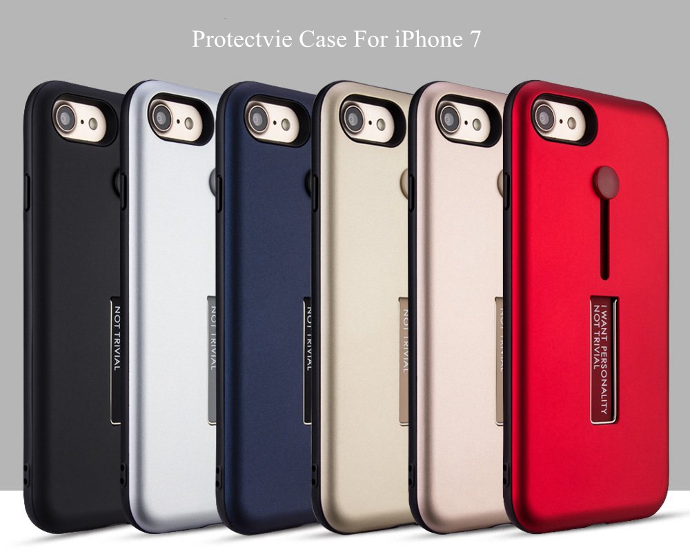 Bakeey-Built-in-Kickstand-Strap-Grip-PCTPU-Case-For-iPhone-7--8-1163420-1