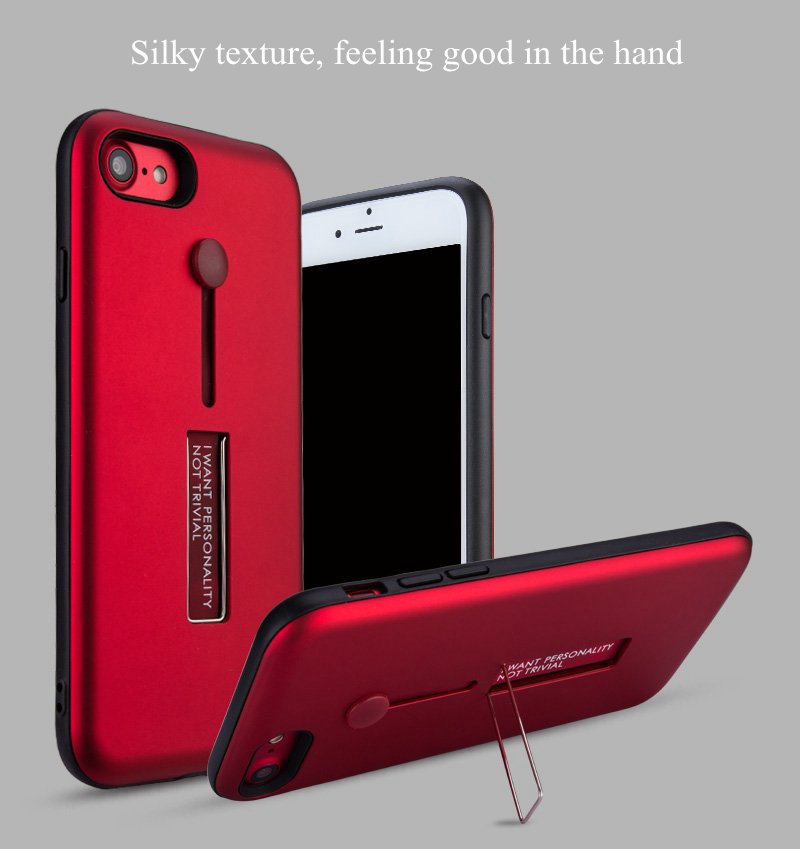 Bakeey-Built-in-Kickstand-Strap-Grip-PCTPU-Protective-Case-For-iPhone-66s-47-Inch-1163449-2