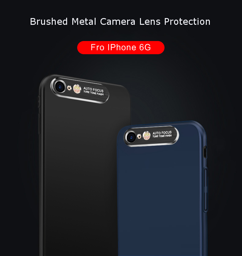 Bakeey-Camera-Lens-Protection-Hard-PC-Matte-Case-for-iPhone-66s-1269015-1