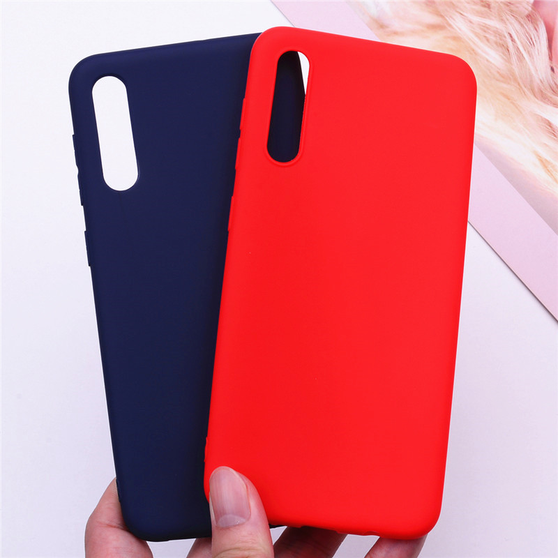 Bakeey-Candy-Color-Anti-Scratch-Soft-TPU-Shockproof--Protective-Case-for-Samsung-Galaxy-A50-2019-1593572-11