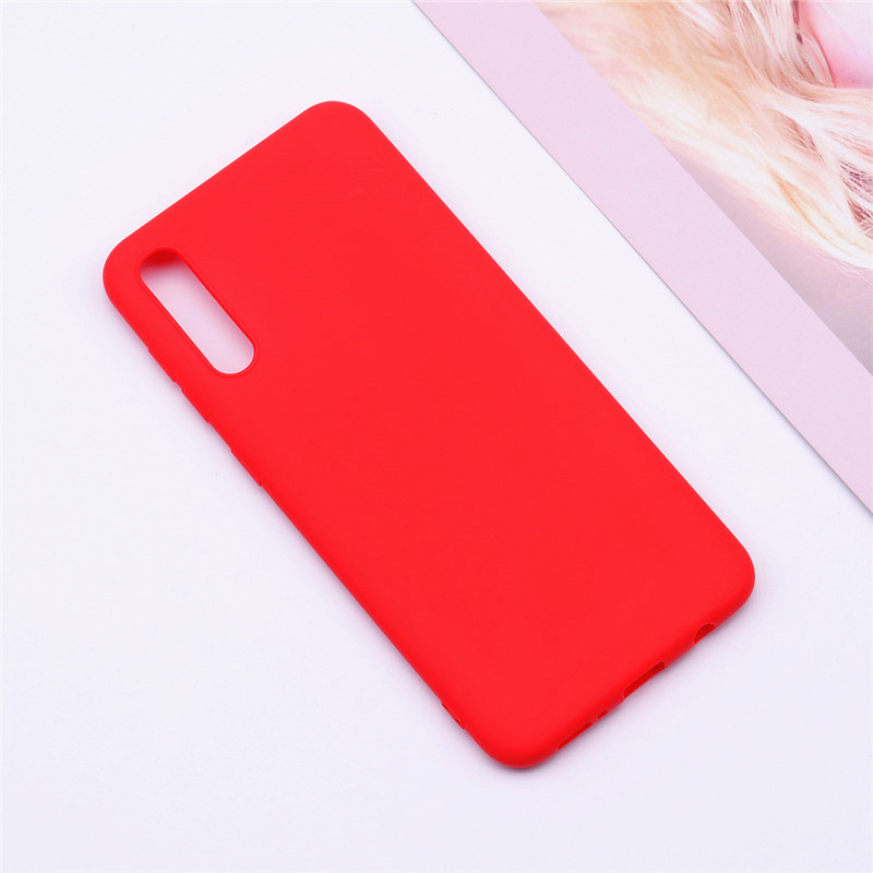 Bakeey-Candy-Color-Anti-Scratch-Soft-TPU-Shockproof--Protective-Case-for-Samsung-Galaxy-A50-2019-1593572-9