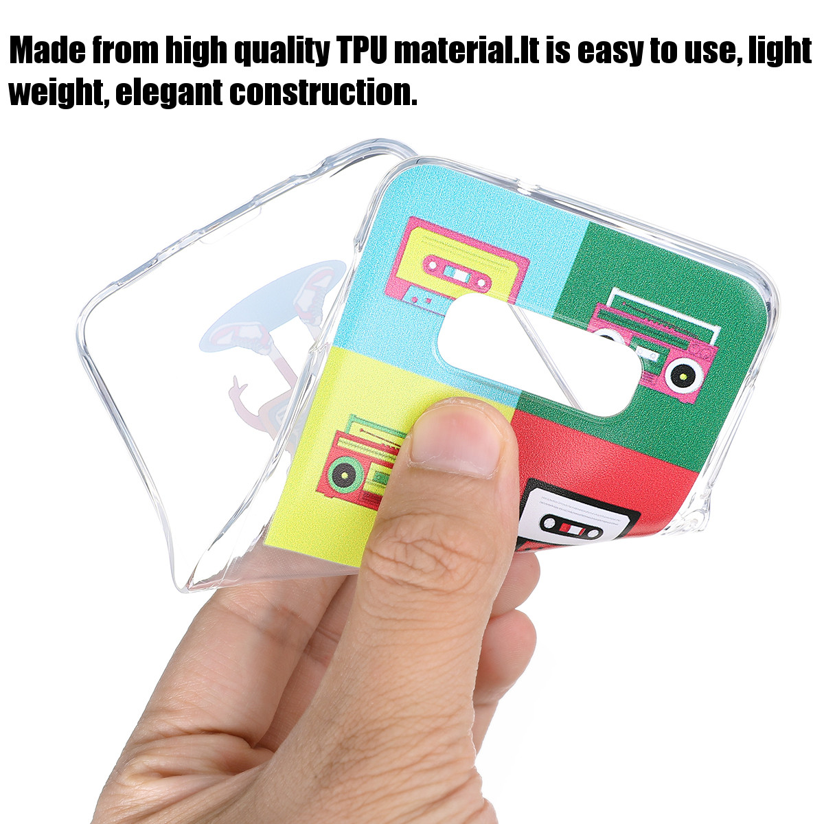 Bakeey-Cartoon-Matte-Transparent-Soft-TPU-Shockproof-Protective-Case-Cover-for-Samsung-Galaxy-S10e-1634633-4