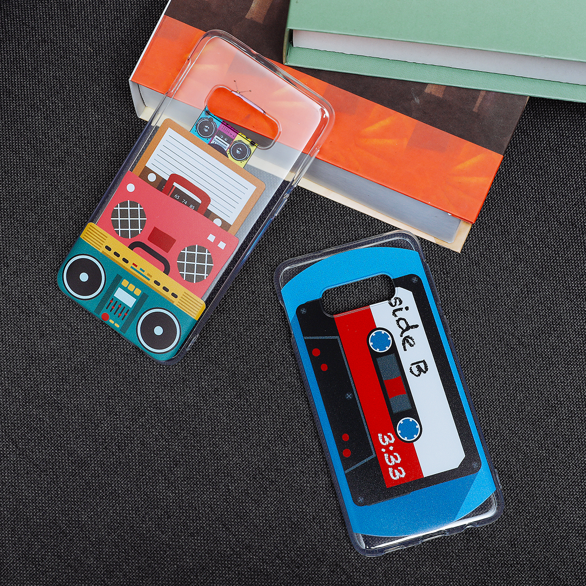 Bakeey-Cartoon-Matte-Transparent-Soft-TPU-Shockproof-Protective-Case-Cover-for-Samsung-Galaxy-S10e-1634633-7