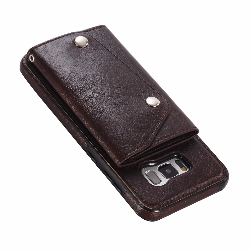 Bakeey-Classic-PU-Leather-Wallet-Card-Slots-Bracket-Protective-Case-for-Samsung-Galaxy-S8-1286285-7