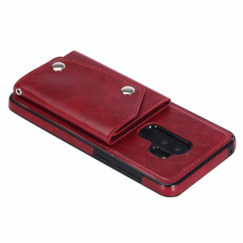 Bakeey-Classic-PU-Leather-Wallet-Card-Slots-Bracket-Protective-Case-for-Samsung-Galaxy-S9-Plus-1286863-9