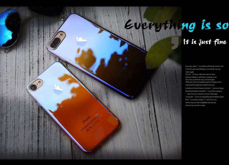 Bakeey-Color-Gradient-Transparent-Hard-PC-Case-For-iPhone-7--8-1144371-4