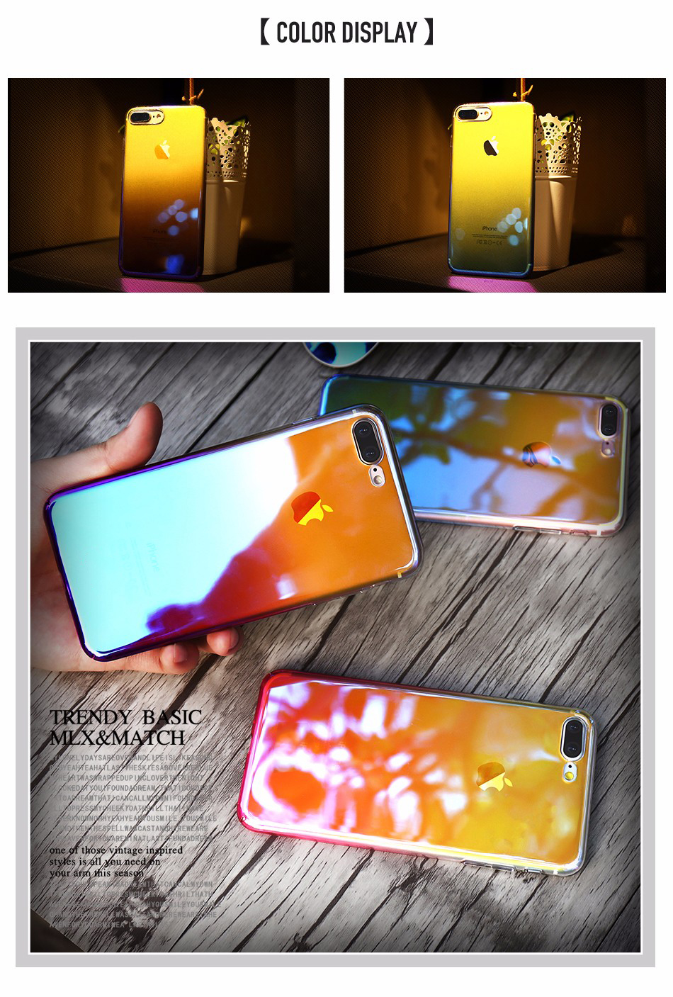Bakeey-Color-Gradient-Transparent-Hard-PC-Case-For-iPhone-7--8-1144371-5