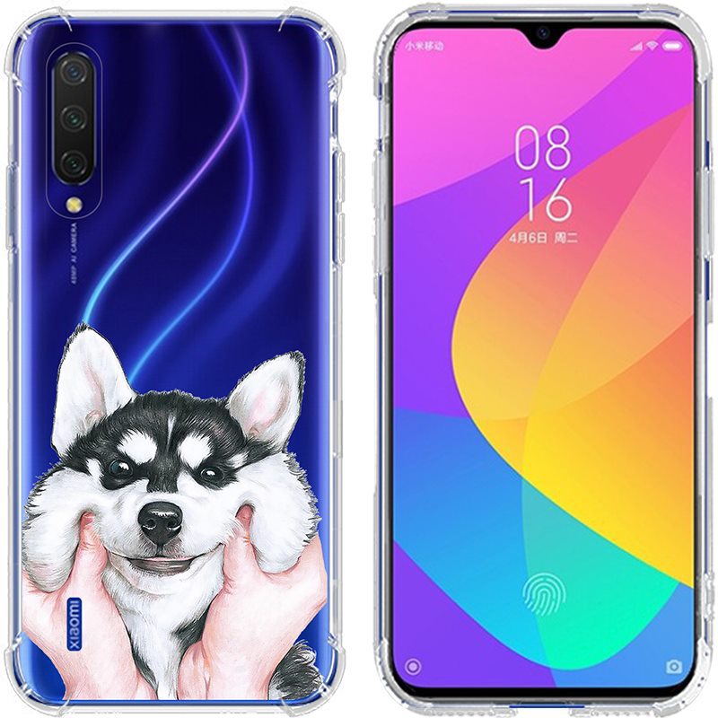 Bakeey-Colorful-Painting-Airbag-Shockproof-Soft-TPU-Protective-Case-for-Xiaomi-Mi-A3--Xiaomi-Mi-CC9e-1582077-8
