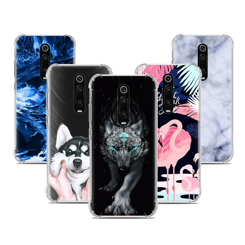 Bakeey-Colorful-Painting-Airbag-Shockproof-Soft-TPU-Protective-Case-for-Xiaomi-Mi9T--Xiaomi-Mi-9T-Pr-1582078-3