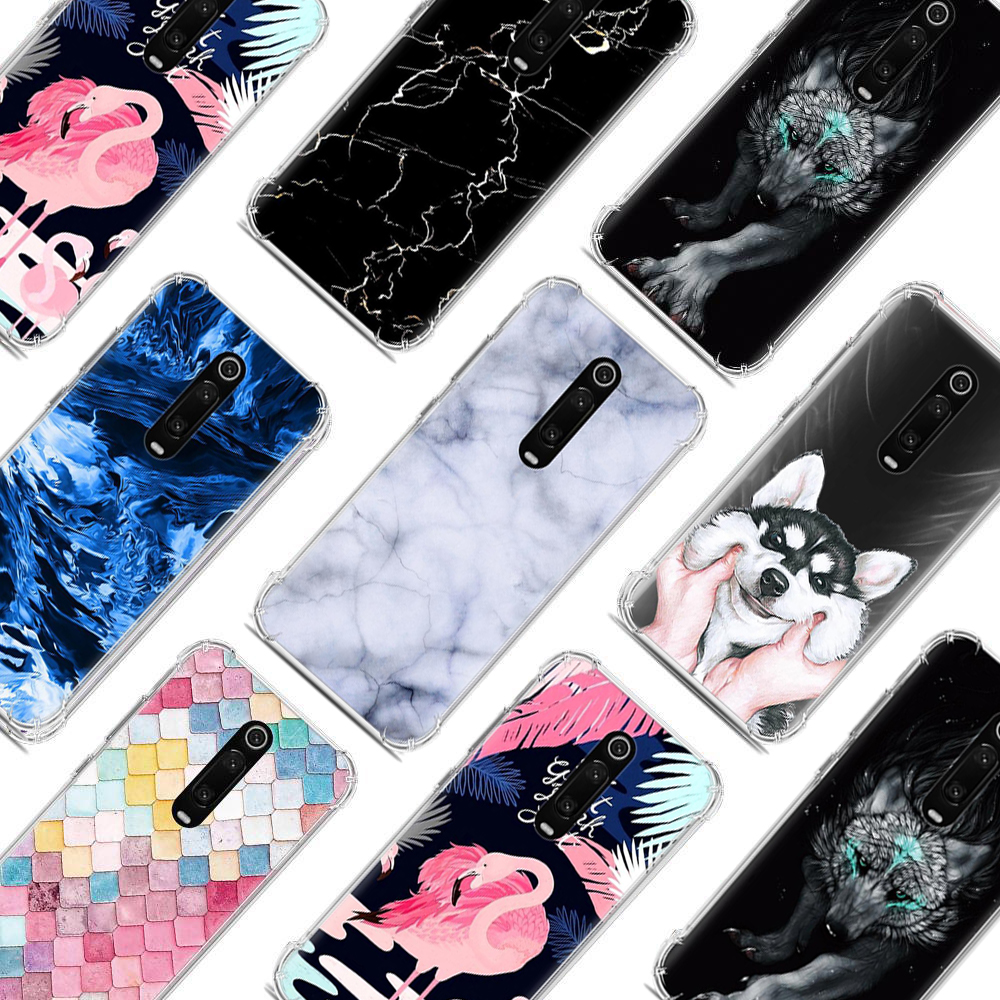 Bakeey-Colorful-Painting-Airbag-Shockproof-Soft-TPU-Protective-Case-for-Xiaomi-Mi9T--Xiaomi-Mi-9T-Pr-1582078-10