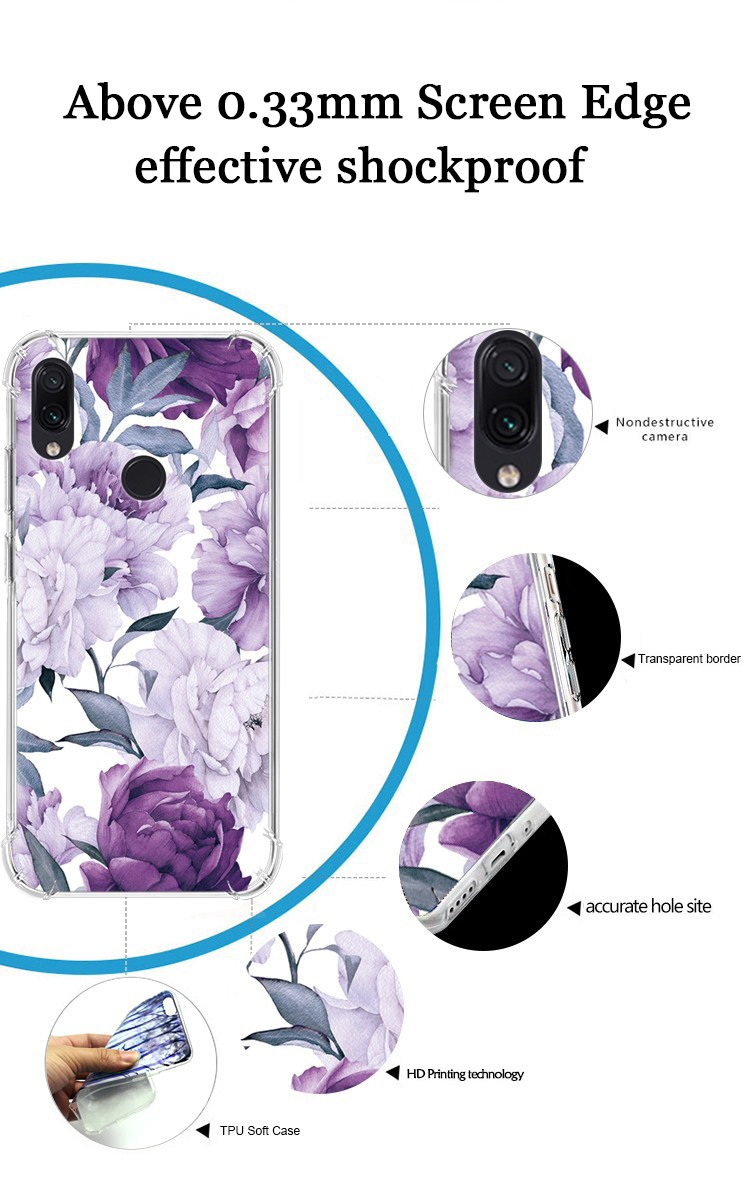 Bakeey-Colorful-Painting-Airbag-Shockproof-Soft-TPU-Protective-Case-for-Xiaomi-Redmi-Note-7--Xiaomi--1584304-2