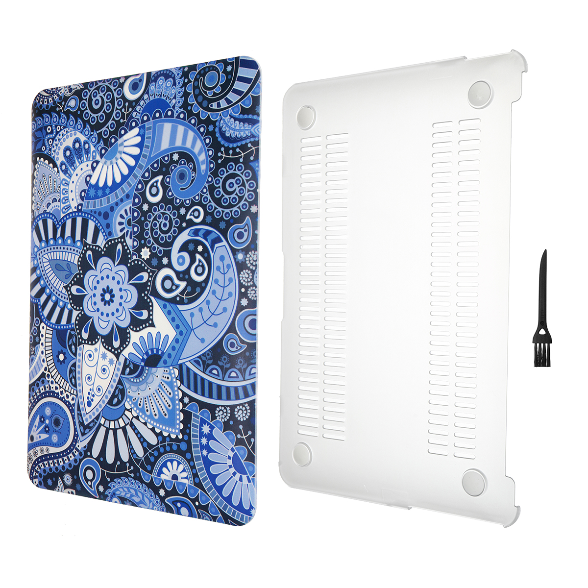 Bakeey-Colour-Cartoon-Printing-Shell-Upper-Cover-and-Bottom-Laptop-Tablet-Protective-Case-for-Macboo-1634635-3