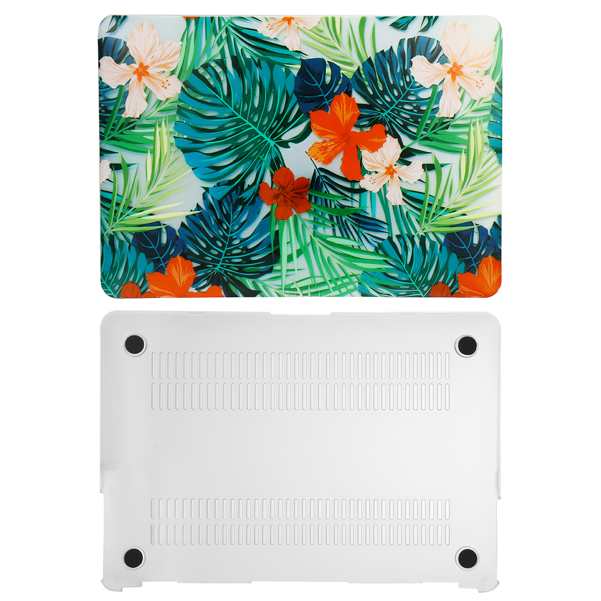 Bakeey-Colour-Cartoon-Printing-Shell-Upper-Cover-and-Bottom-Laptop-Tablet-Protective-Case-for-Macboo-1634635-4