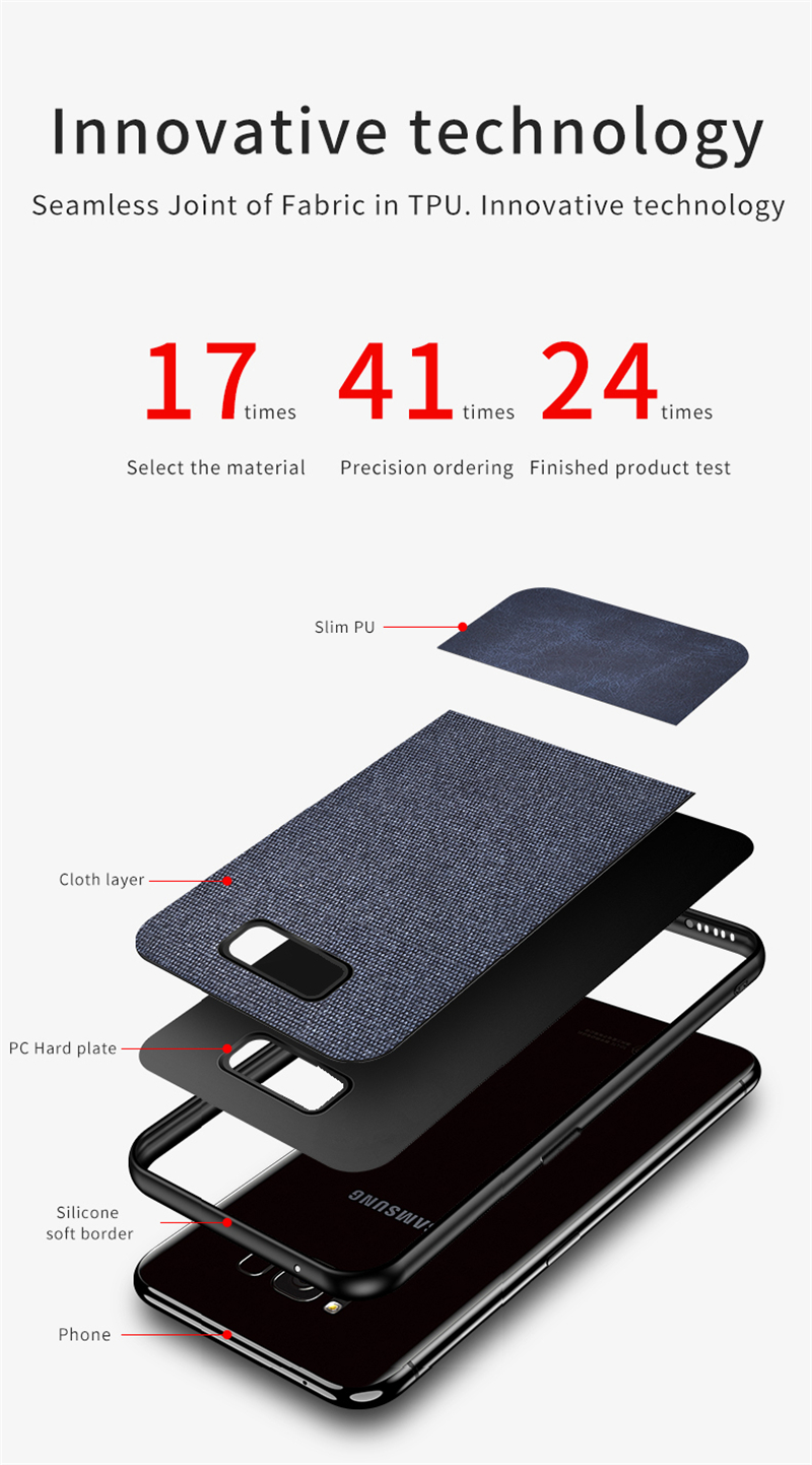 Bakeey-Cotton-Cloth-Protective-Case-For-Samsung-Galaxy-S10eS10S10-Plus-S10-5G-Anti-Fingerprint-Back--1429929-6
