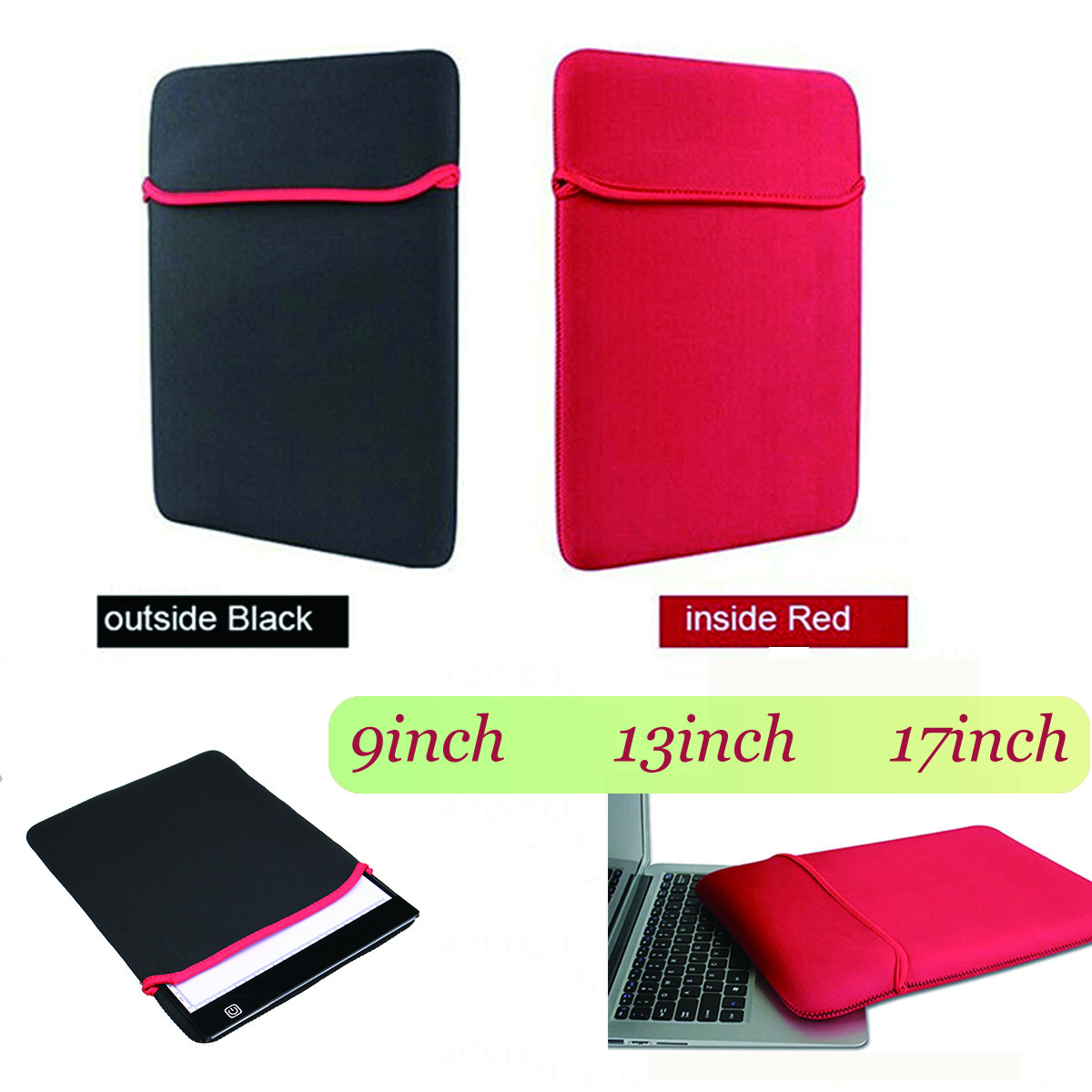 Bakeey-Double-faced-Waterproof-Laptop-Notebook-Protective-Bag-Tablet-Sleeve-Cover-Pouch-for-13--17-i-1633528-1