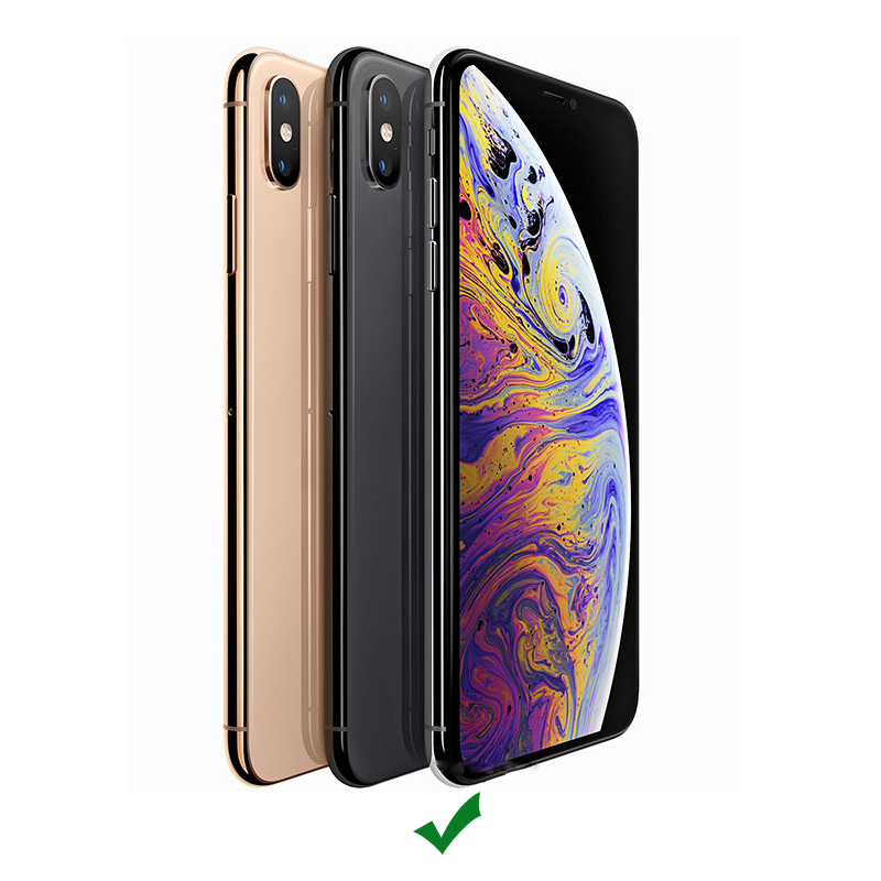 Bakeey-Flip-Bumper-Window-View-with-Foldable-Stand-PU-Leather-Protective-Case-for-iPhone-XS-Max-1630900-2