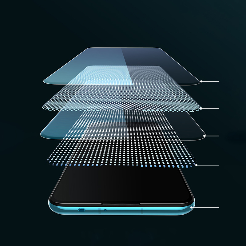 Bakeey-Flip-Mirror-Window-Shockproof-Full-Cover-Protective-Case--HD-Clear-9H-Anti-Explosion-Tempered-1734342-7