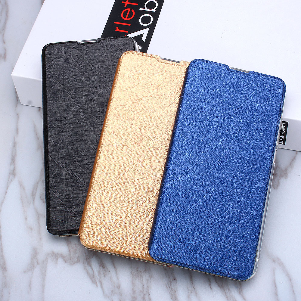 Bakeey-Flip-Shockproof-Brushed-Texture-PU-Leather-Full-Body-Cover-Protective-Case-for-Xiaomi-Mi9T--M-1531886-1