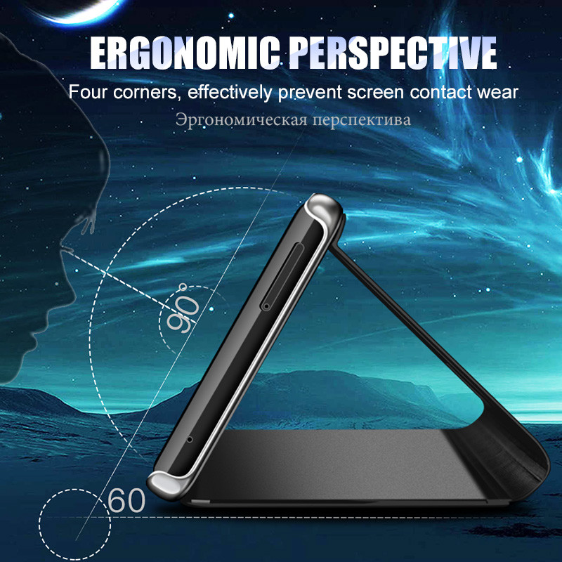 Bakeey-Flip-Smart-Sleep-Mirror-Window-View-Bracket-Protective-Case-For-Xiaomi-Mi9-SE-Non-original-1530676-5