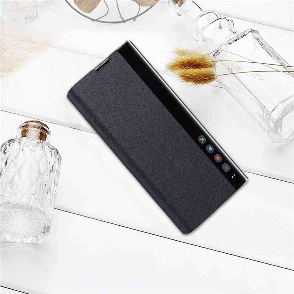 Bakeey-Foldable-Flip-Smart-Sleep-Window-View-Stand-PU-Leather-Protective-Case-for-Samsung-Galaxy-S20-1668419-12