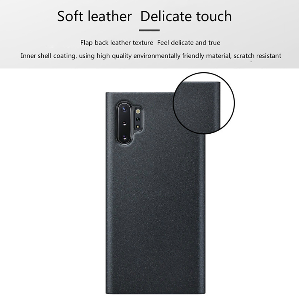 Bakeey-Foldable-Smart-Sleep-Window-View-Stand-Flip-PU-Leather-Protective-Case-for-Samsung-Galaxy-S10-1620292-5