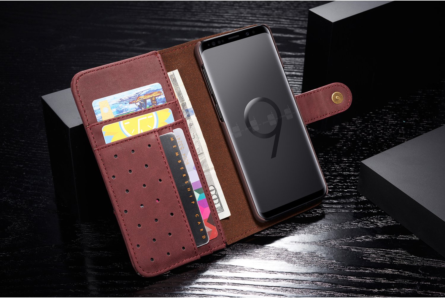 Bakeey-Genuine-Cowhide-Leather-Magnetic-Flip-Wallet-Kickstand-Protective-Case-For-Samsung-Galaxy-S9S-1280143-12