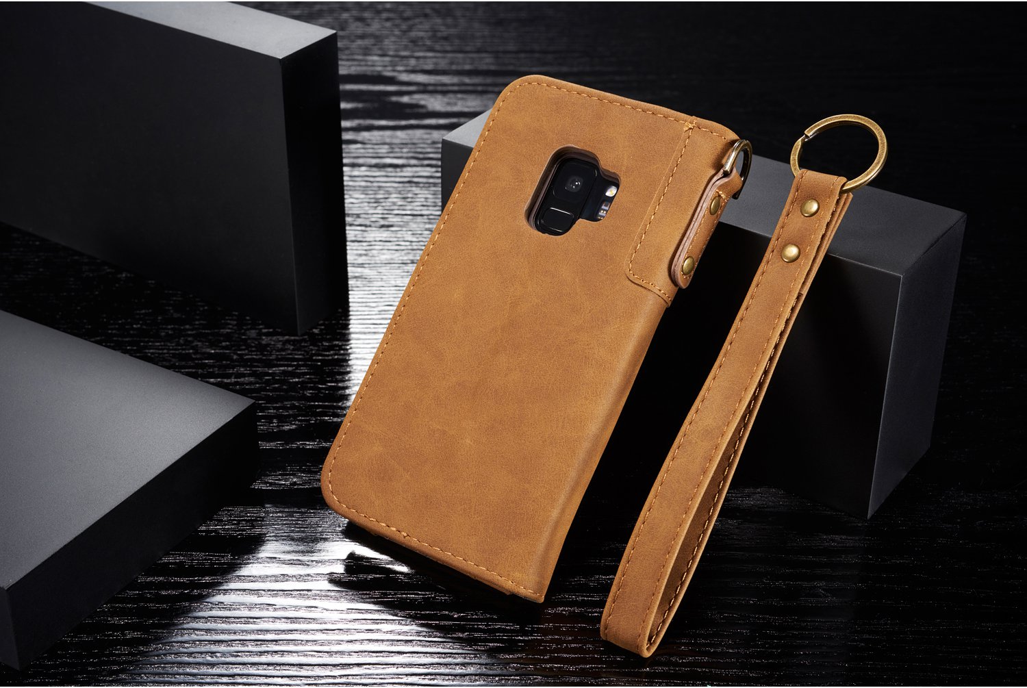Bakeey-Genuine-Cowhide-Leather-Magnetic-Flip-Wallet-Kickstand-Protective-Case-For-Samsung-Galaxy-S9S-1280143-6