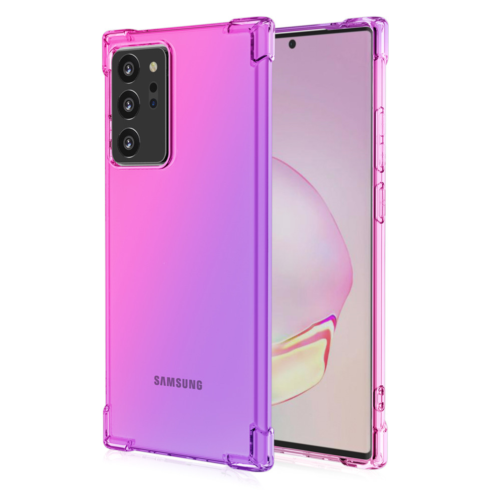 Bakeey-Gradient-Color-with-Four-Corner-Airbag-Shockproof-Translucent-Soft-TPU-Protective-Case-for-Sa-1743955-12