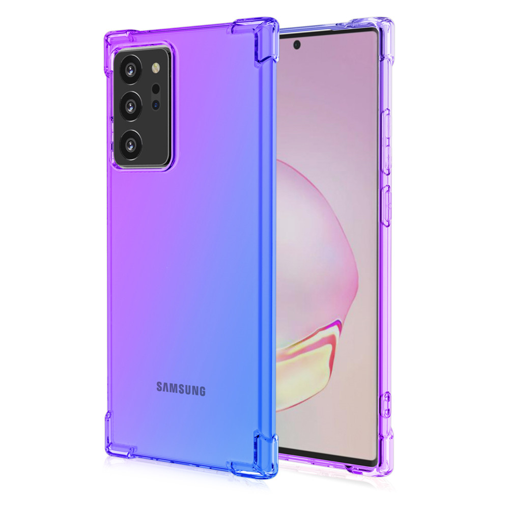Bakeey-Gradient-Color-with-Four-Corner-Airbag-Shockproof-Translucent-Soft-TPU-Protective-Case-for-Sa-1743955-13
