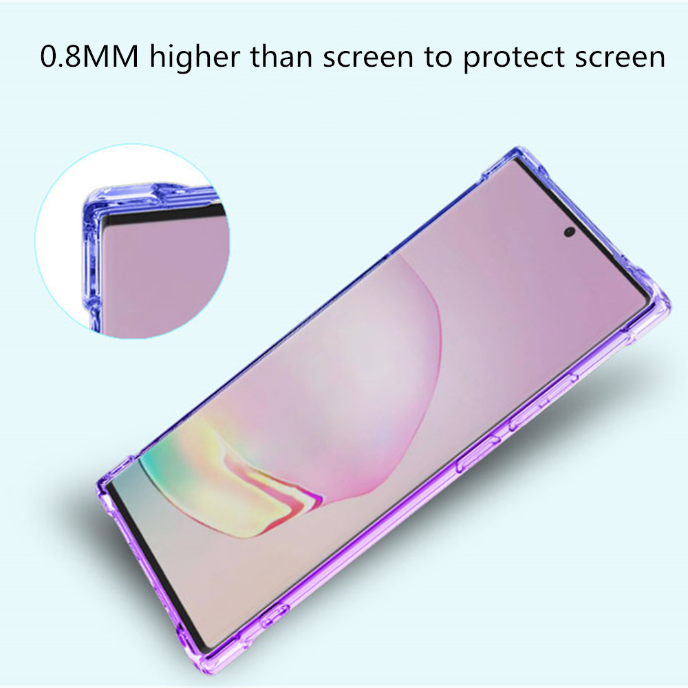 Bakeey-Gradient-Color-with-Four-Corner-Airbag-Shockproof-Translucent-Soft-TPU-Protective-Case-for-Sa-1743955-5