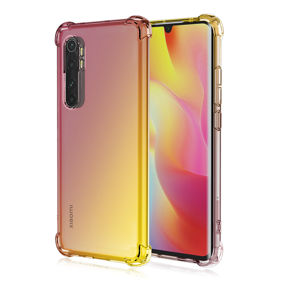 Bakeey-Gradient-Color-with-Four-Corner-Airbag-Shockproof-Translucent-Soft-TPU-Protective-Case-for-Xi-1743969-12