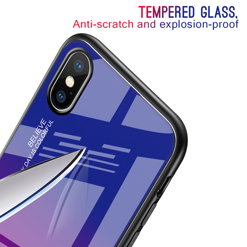 Bakeey-Gradient-Scratch-Resistant-Tempered-Glass-Protective-Case-For-iPhone-XXSXRXS-Max-1464933-3