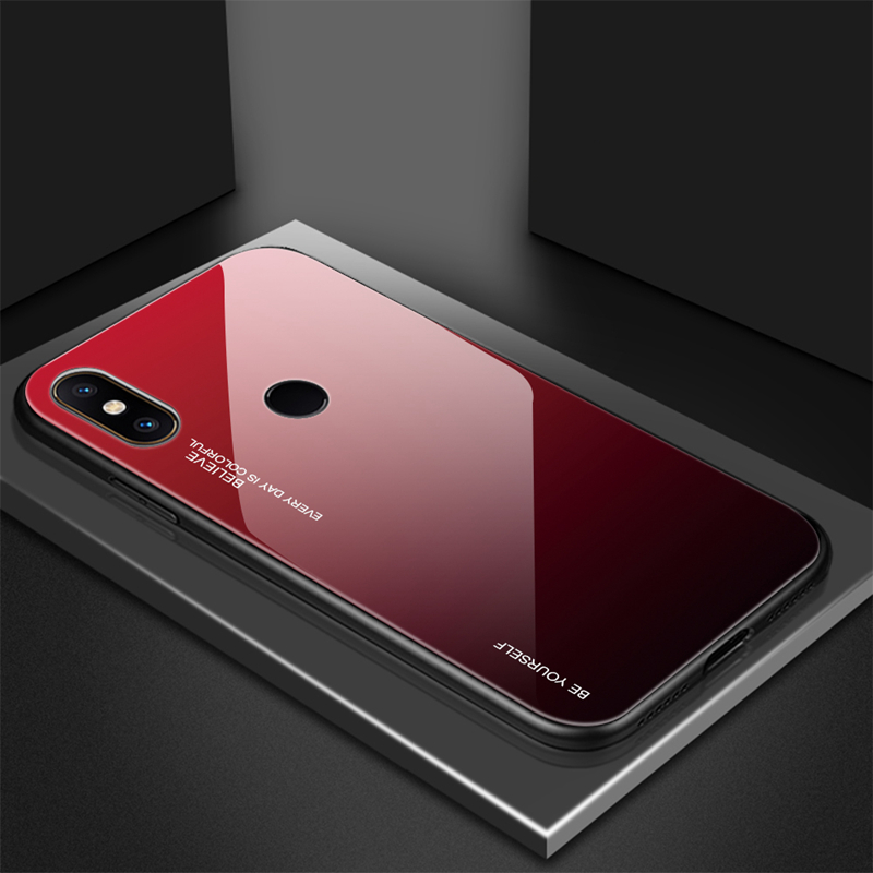 Bakeey-Gradient-Tempered-Glass-Protective-Case-For-Xiaomi-Mi-MIX-3-1413777-7