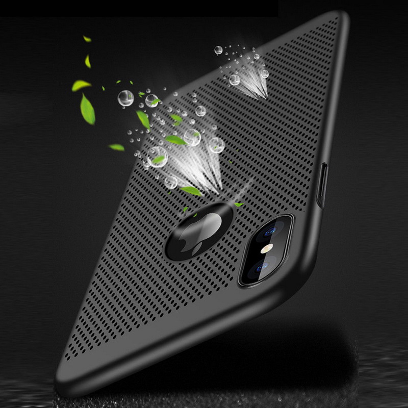 Bakeey-Heat-Dissipation-Protective-Case-For-iPhone-XS-Max-Hard-PC-Fingerprint-Resistant-Back-Cover-1374464-4