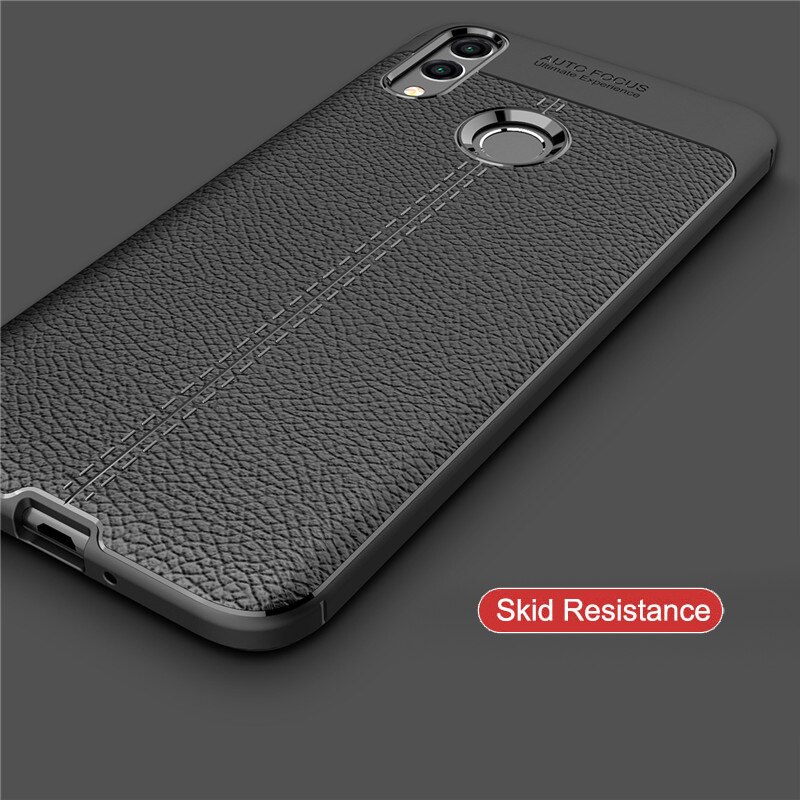 Bakeey-Huawei-Honor-8X-Luxury-Litchi-Pattern-Shockproof-PU-Leather-Protective-Case-1591922-7