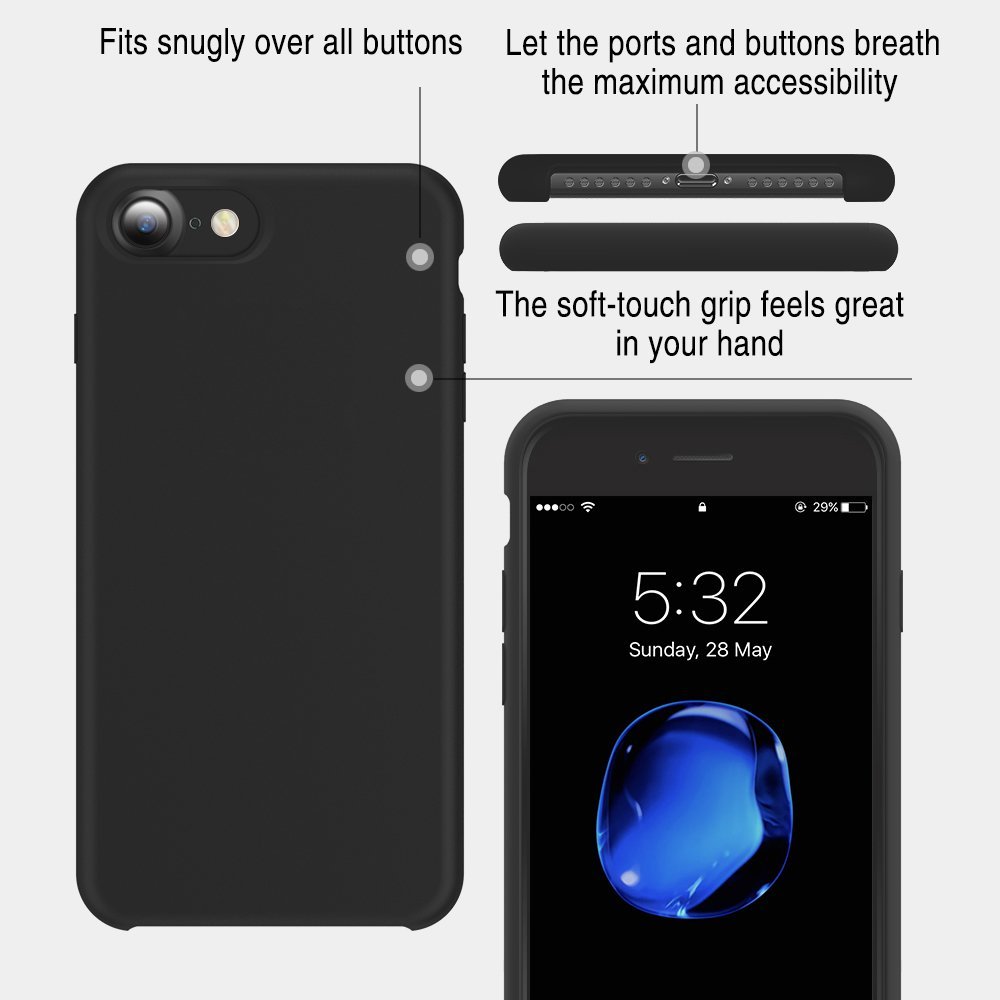 Bakeey-Liquid-Silicone-Soft-Case-Microfiber-Cushion-Back-Cover-Phone-Case-for-iPhone-7iPhone-8-1269137-2
